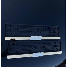 Bbs Plakalık 2'li Oto Araba Aksesuar 2 Adet Plakalık Universal