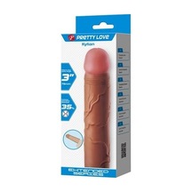 Adres Medikal 7,6 Cm Dolgulu Premium Melez Rengi Silikon Kisisel Urun Kılıfı - Bdm1404