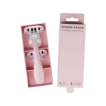 Dynamo Beauty Kadın 5 Bıçaklı Tıraş Bıçağı +1 Yedek Kartuş, Asma Aparatlı