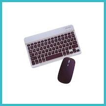 Bezos Kyb71 Kablosuz Türkçe Q Klavye Mouse Set - Bordo Dfnbez Diğer