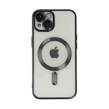 Apple İphone 14 Kılıf Kross Magneticsafe Kapak - Siyah Çok Renkli