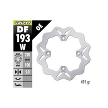 Kawasaki Versys 650 Kle Arka Fren Diski 220 Mm 2006-2009 Galfer Yuvarlak Sabit Disk