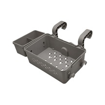 Suntek Havuzbaşı Depolama Sepeti Yer Üstü Havuz Gri 42 x 33 CM