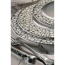 Royal Canterbury Silver Pearl Yemek Takımı 72 Parça