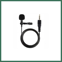 En-cag 3.5mm Jak 1.5 Metre Double Mikrofon - Siyah Bss