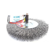 Ha11135 Pimli Gri Tel Daire Fırça 100x10 Mm