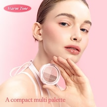 Mat, Yumuşak Yapılı, Dökülme Yapmayan 4lü Far Paleti Multi Quad Shadow 03 Soft Tutu Diğer