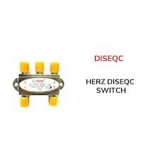 Herz 4x1 950-2400mhz 3db Diseqc Switch Uydu Birleştirici Çok Renkli