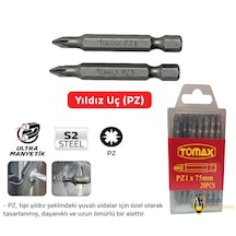 Tomax Pz1 X 75 Mm Bits Uç 20 Adet