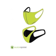 BLACKSPADE Unisex Koruyucu Maske Limon L