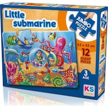 Ks Games Little Submarine 12 Parça Jumbo Boy Puzzle
