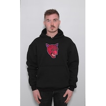 Kaplan Tiger Animal Yırtıcı Vahşi Doğa Sweatshirt Unisex Kapüşonlu Hoodie 001