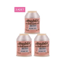 3 Adet Altınbaşak Oya Ve Dantel İpi 20 Gr - Royaleks - No: 903