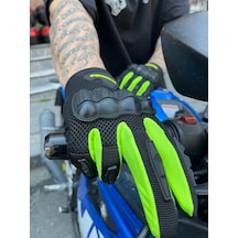 Vn 920 Siyah-sarı Yazlık Motosiklet Eldiveni
