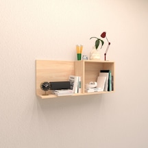 Rafkestir Hira Duvar Rafı Akçaağaç ( Mat )