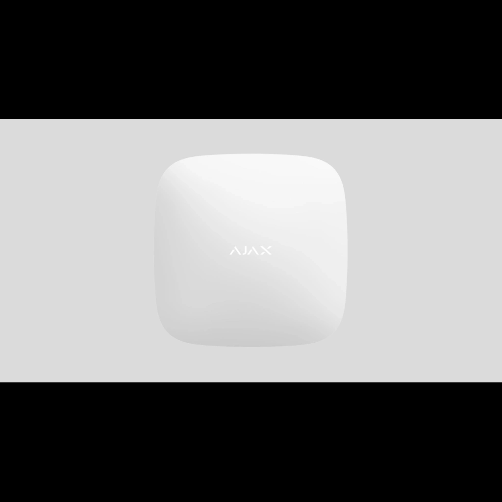 Ajax Hub2 Plus, Kablosuz, Görsel Doğrulamalı, Alarm Paneli, Beyaz