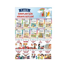1.ve2.sınıflar İçin 20 Li Hikaye Seti 32 Sayfa