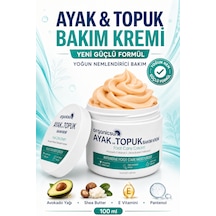 Organicsun Ayak Ve Topuk Çatlak Bakım Kremi 100ml - Ayak Kokusu, Tırnak Bakımı Avokado Ve Shea Yağlı Yoğun Nemlendirici