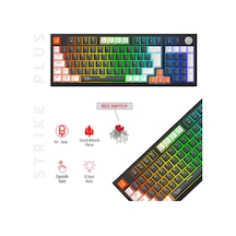 Gameagle Strike Plus Mk-96x2bar Mekanik Kablolu Işıklı Klavye
