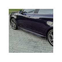 Alfa Romeo Giulietta Yan Marşpiyel 2010-2020 Uyumlu Yan Etek Piano Black Abs