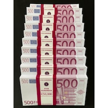Yeni 1000 Adet 500 Euro Geçersiz Eğlence Oyun Şaka Düğünde