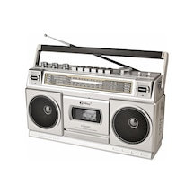 Teleskopik Antenli Kaset Çalar Radyo Am/fm/sw1-2 4 Bant, Bluetooth/usb/tf Mp3 Müzik Çalar, Ka