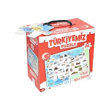 5079 Ca Games. Türkiyemiz - 24 Parça Puzzle - 3 Yaş