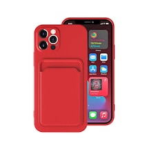 Nourthkiingdom Apple Uyumlu iPhone 12 Pro Nrtk Ofix Kılıf-kırmızı Kırmızı