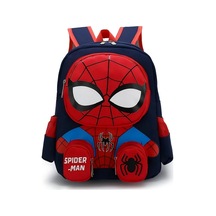 Topshop1 Marvel Süper Kahraman Spider-man Koyu Mavi Erkek Örümcek Sırt Çantası Ayarlanabilir Omuz Askılı Günlük İş Ve Tatil İçin 11 Farklı Kullanım Altın