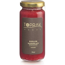 Toprak Doğal Şeker İlavesiz Kızılcık Marmelatı 280 G