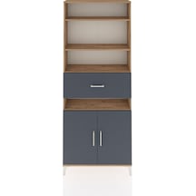 Arges Dolap 5 Raflı Tek Çekmeceli 2 Kapaklı 88x30x221 Çam-ant... Çam Arges Dolap 5 Raflı Tek Çekmeceli 2 Kapaklı 88x30x221 Çam-ant... Çam