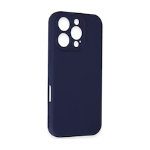 Newface Apple İphone 16 Pro Kılıf First Silikon - Lacivert