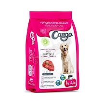 4 Adet Cango Yetişkin Köpek Maması Etli Biftekli 1000 Gr
