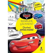 Disney Pixar Arabalar Renkler Çıldırdı! Çıkartmalı Boyama Partisi- Doğan Çocuk
