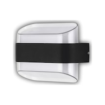 Noas Yl83 2032 Pergamon Led Dekoratif Aplik 12w 3200k Günışığı Siyah
