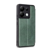 Bezos Redmi Note 13 Pro 5g Uyumlu Kılıf Flip Cover - Koyu Yeşil Bezos1