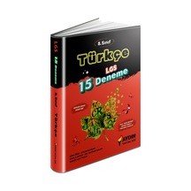 LGS 8. Sınıf Türkçe 15 Deneme- Aydın Yayınları LGS 8. Sınıf Türkçe 15 Deneme- Aydın Yayınları