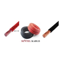 Sevtel 10 Mm Akü Kablosu Kırmızı 50 Metre 1 Top