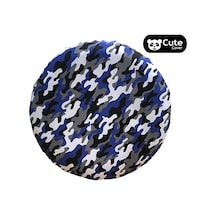 Cute Cover Kamuflaj Stepne Kılıfı Lastik Koruyucu Lacivert Beyaz N11.40