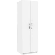 Bahar Giyinme Dolabı - Çok Amaçlı Dolap - Gardırop 60 Cm-2 Kapaklı