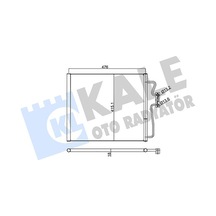Kale Klıma Radyatoru Bmw 7 Serı E38 Kasa 1997-2001 Klr-350535