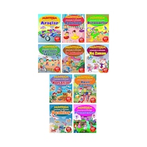 Muhteşem Çıkartmalar ve Aktiviteler Serisi 10 Kitap 2.Set