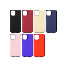 Apple Uyumlu iPhone 12 Uyumlu Zore Premier Silikon Kılıf-rose Gold Rose Gold -