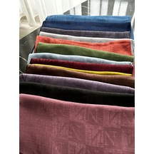 Noura Scarf Diamond Pamira Şal Siyah Çok Renkli