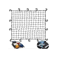 Araç Bagaj Filesi Çok Amaçlı Kullanım Ağ Model Elastik 80x120 Cm