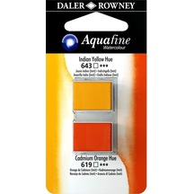 2'li Suluboya Tableti, Indian Yellow Hue / Cadmium Orange Hue Diğer
