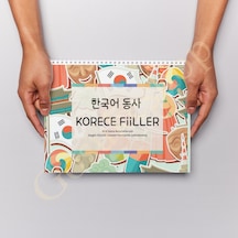 Korece Fiiller Defteri Çok Renkli
