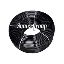 Sumergroup 10X12Mm Polietilen Pe Pnömatik Hortum Siyah 50Mt