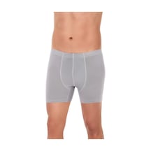 3 Adet Yıldız Erkek Bambu Boxer Short Gri 322 Gri