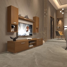 Decoraktiv Eko 5da Mdf Dvd Tv Ünitesi Tv Sehpası Ceviz